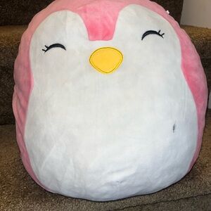 Squishmallows Piper the Pink and White Penguin Stuffed Animal